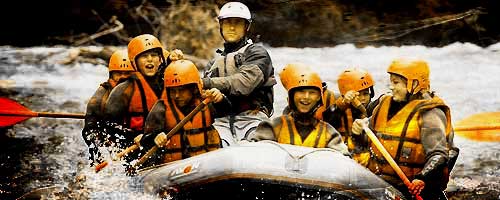 Whitewater sports in Bourg St Maurice with children, the family or friends